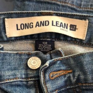 GAP Jeans - GAP Long and Lean Size 10 R GAP Jeans - GAP Long and Lean Size 10 R